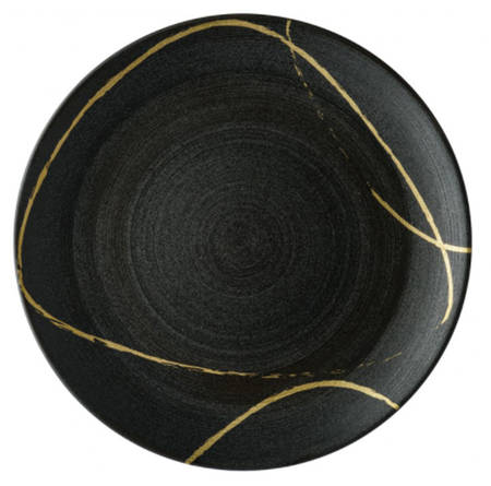 Sketch Charcoal Salad/Dessert Plate