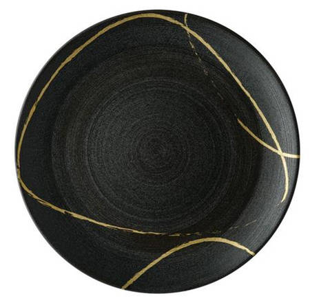 Sketch Charcoal 13" Chop Plate (Round Platter)