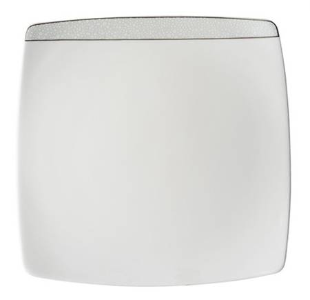 Effervesce Pearl Square Dinner Plate