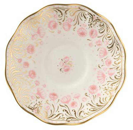 Royal Peony Pink Saucer