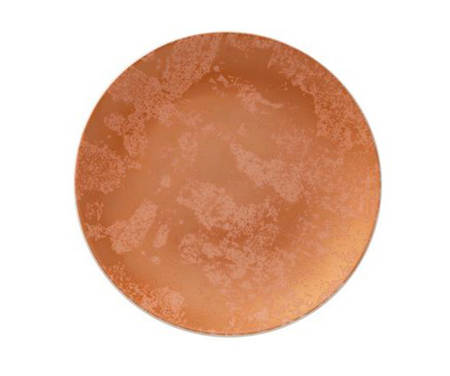 Crushed Velvet Copper Coupe Bread & Butter Plate