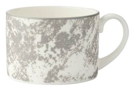 Crushed Velvet Grey Flat Cup