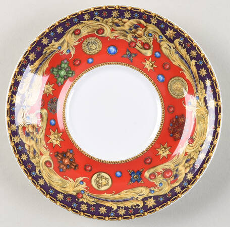 Barocco Holiday Saucer for Cappuccino Cup