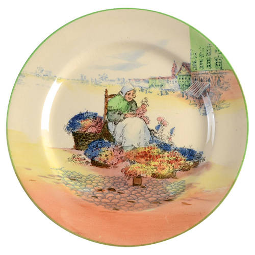 Dutch Flower Market Seller by Royal Doulton