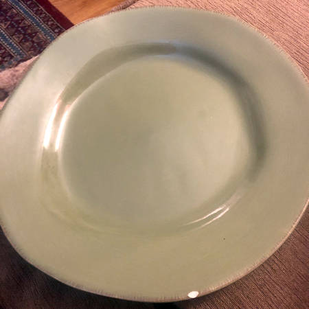 Elemental Green Dinner Plate