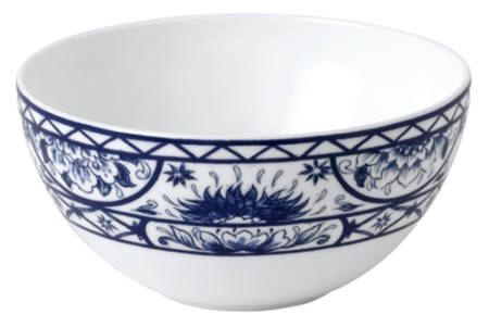 Victoria's Garden Blue Soup/Cereal Bowl