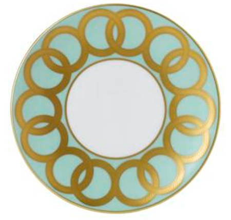 Riviera Dream Mint Green Bread & Butter Plate