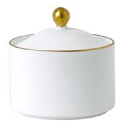 Accentuate Gold Sugar Bowl & Lid