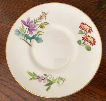 Mandarin Birds Saucer for Demitasse Cup