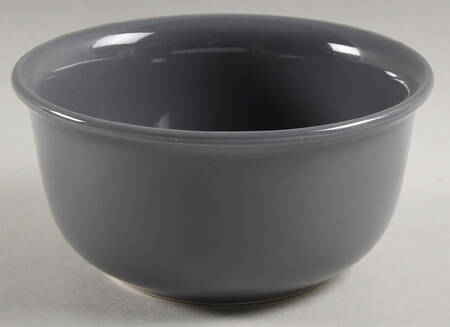 Solid Gray Soup/Cereal Bowl