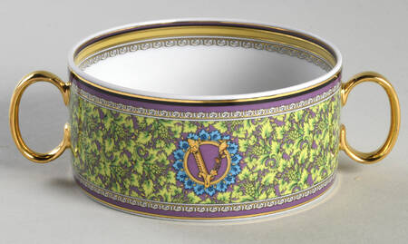 Barocco Mosaic Flat Cream Soup Bowl