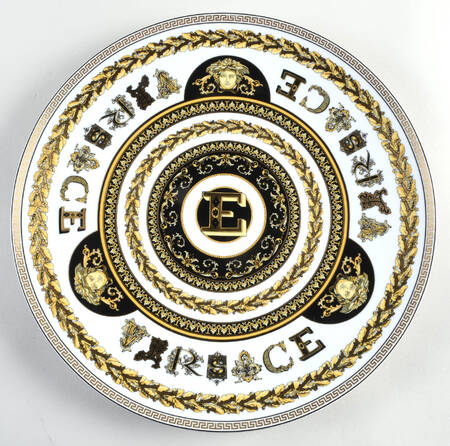Virtus Alphabet Service Plate (Charger)