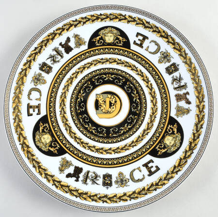 Virtus Alphabet Service Plate (Charger)