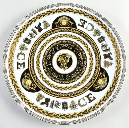 Virtus Alphabet Service Plate (Charger)