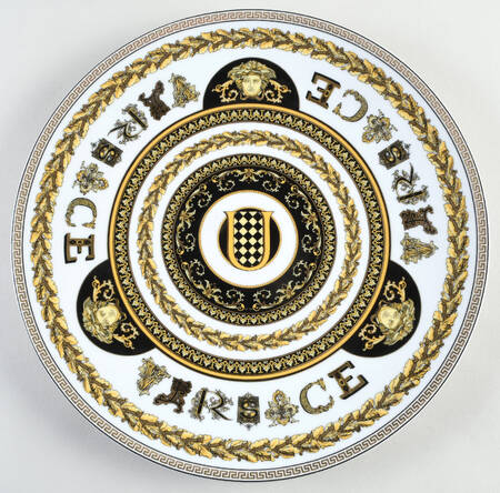 Virtus Alphabet Service Plate (Charger)