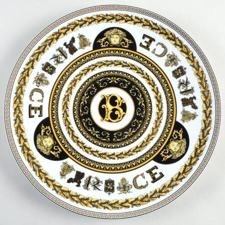 Virtus Alphabet Service Plate (Charger)