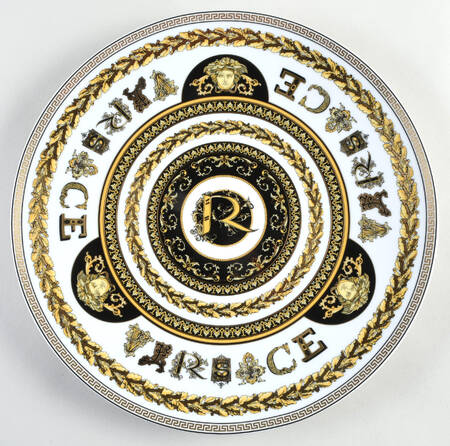 Virtus Alphabet Service Plate (Charger)