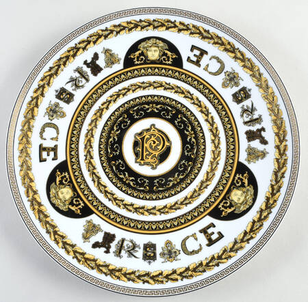 Virtus Alphabet Service Plate (Charger)