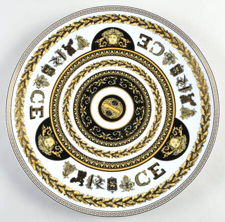 Virtus Alphabet Service Plate (Charger)