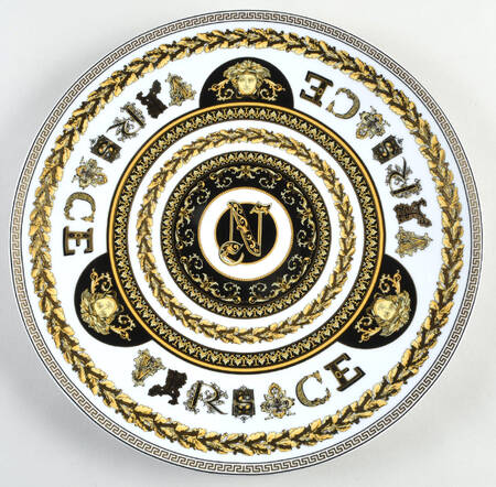 Virtus Alphabet Service Plate (Charger)