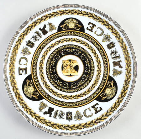 Virtus Alphabet Service Plate (Charger)