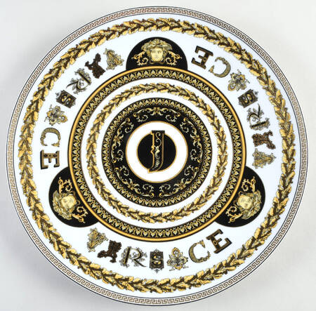 Virtus Alphabet Service Plate (Charger)