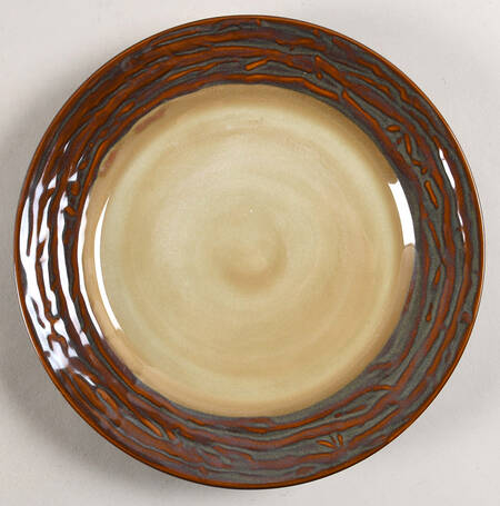 Fusion Rust Salad Plate
