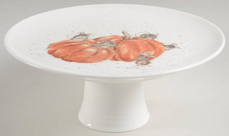 Wrendale Halloween 9" Diameter Pedestal Cake Stand