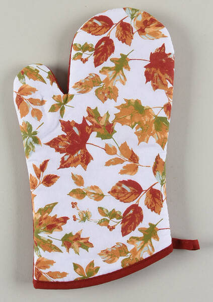 Fall Leaves Cloth Oven Mitt