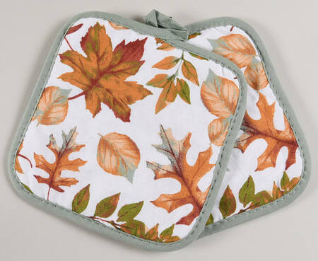 Fall Leaves (Set of 2) Cloth Potholders