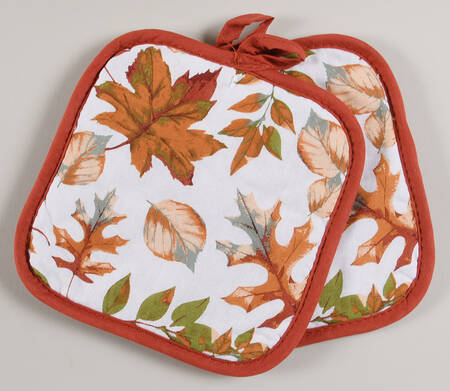 Fall Leaves (Set of 2) Cloth Potholders