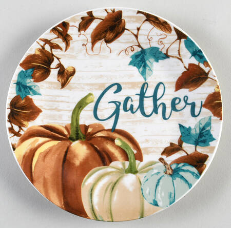 Pumpkins Salad Plate
