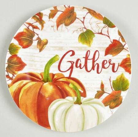 Pumpkins Salad Plate