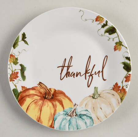 Pumpkins Salad Plate