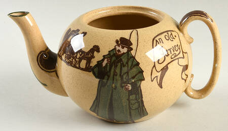 Old Jarvey Teapot No Lid
