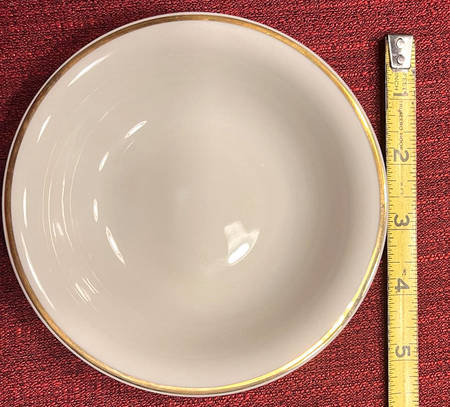 6069 Gold Fruit/Dessert (Sauce) Bowl