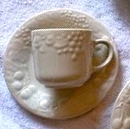Costa Cream Flat Cup & Saucer Set