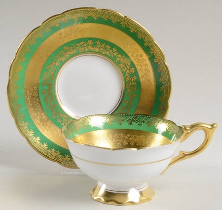 C429 Footed Cup & Saucer Set