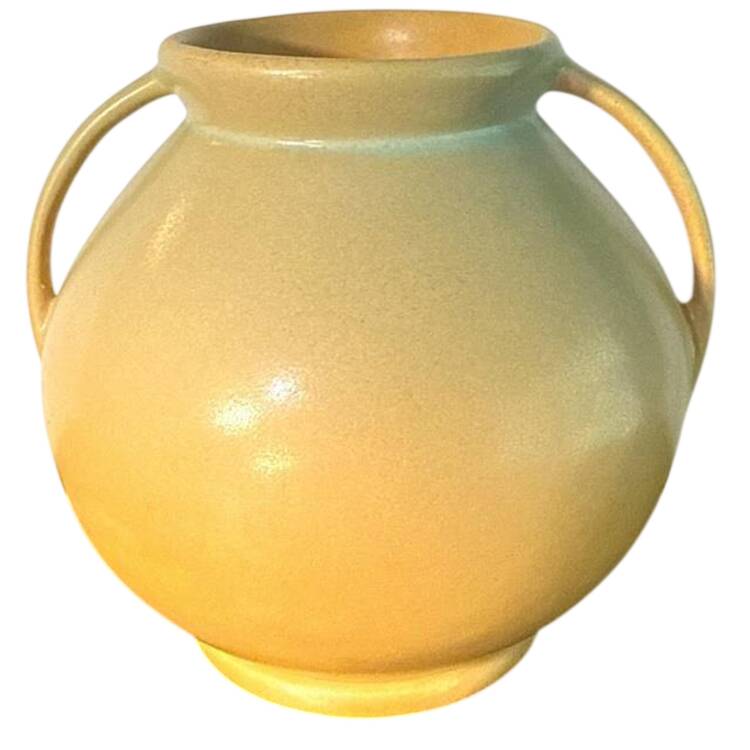 Rumrill Art Pottery 6" Handled Vase