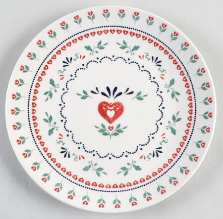 Valentine Salad Plate