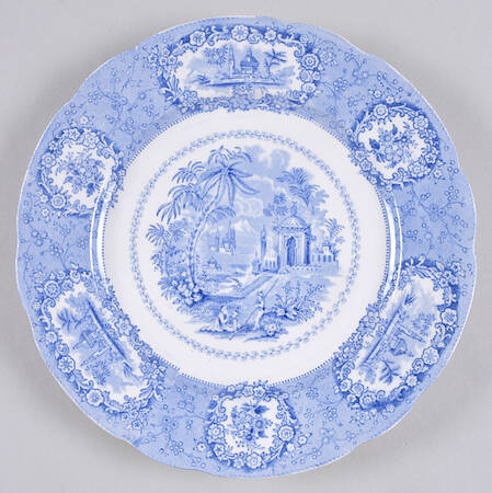 Oriental (Blue, No Trim) by Ridgway (Ridgways)