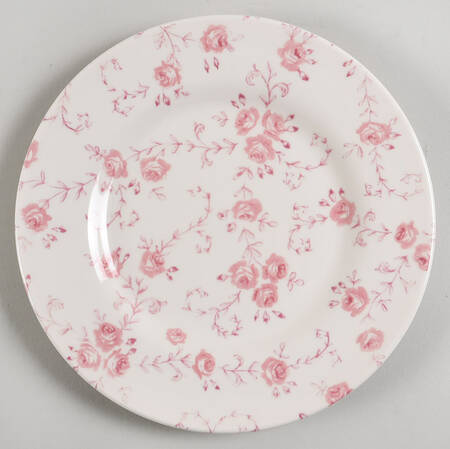 Rose Pink Salad Plate