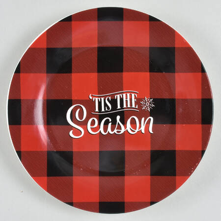 Buffalo Check Cookie Plate