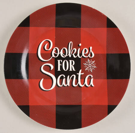 Buffalo Check Cookie Plate