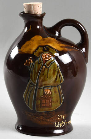 Kingsware Dewars Whiskey Flask
