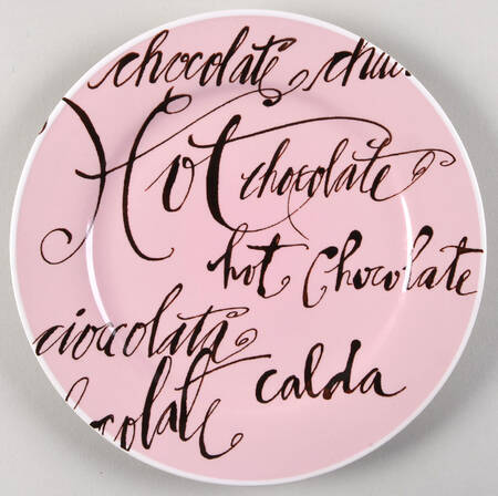Hot Chocolate Pink by Rosanna