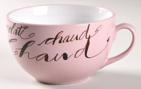 Hot Chocolate Pink Latte Cup