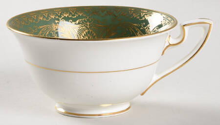 Embassy Dark Green Footed Cup