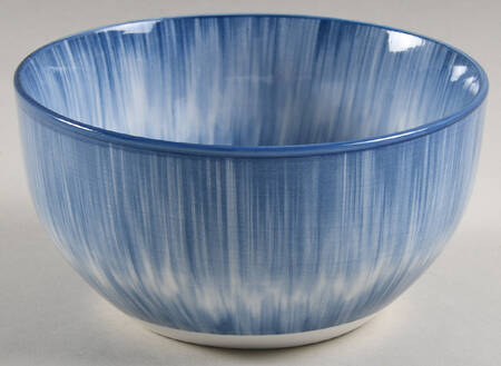 Blue Burst Soup/Cereal Bowl