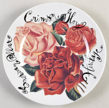 Roses for America Salad Plate